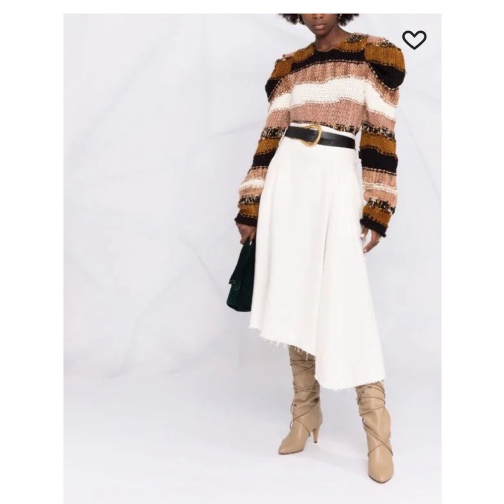 ULLA JOHNSON STRIPED MERINO SWEATER - RARE RUNWAY! - Picture 3 of 12
